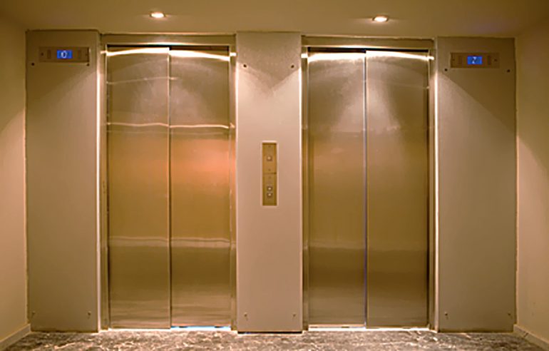 Elevator-Doors-Gold