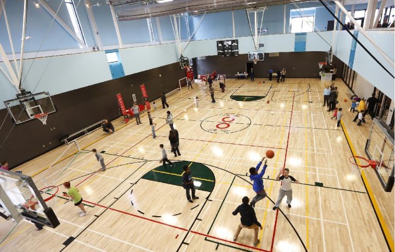 Members of the public were invited to the grand opening of the new 160,000 square foot state-of-the-art Minto Recreation Complex in Barrhaven on Saturday morning, Nov. 29, 2014. Mayor Jim Watson was joined by fellow councillors and The Minto Group CEO Michael Waters for the official ceremony before public tours of the facility, which features two NHL sized skating rinks, a six lane-25 metre lap swimming pool with diving boards, a gymnasium, an artificial turf sports field, fitness facilities, a cafe and free Wi-Fi. (David Kawai / Ottawa Citizen)